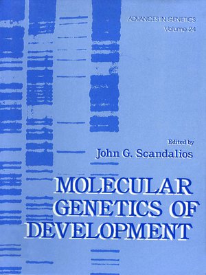cover image of Advances in Genetics